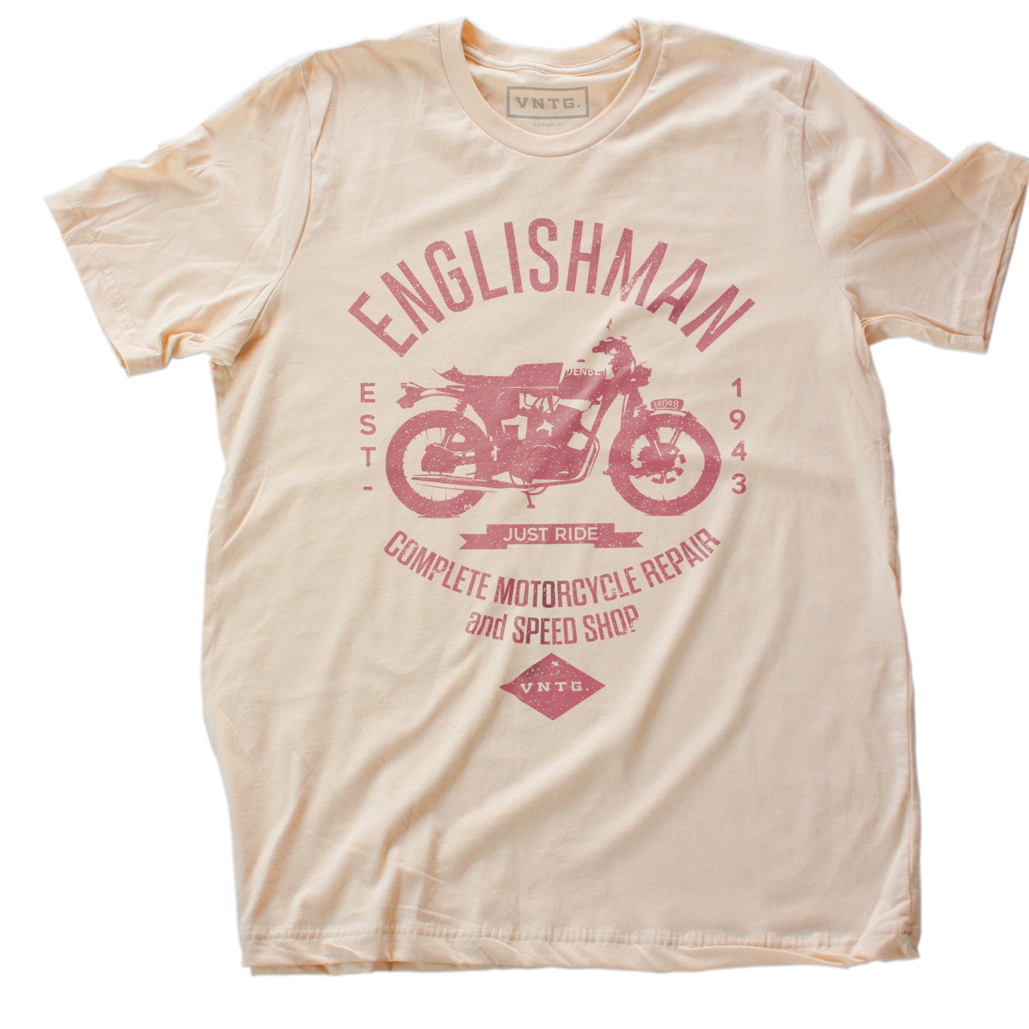 Englishman Motorcycle Repair and Speed Shop — Short-Sleeve Unisex T-Shirt